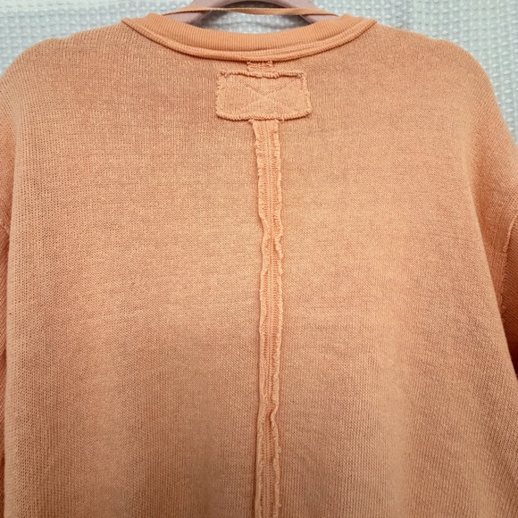 Free People we the free Anyway Surplice Sweatshirt M - Picture 6 of 7